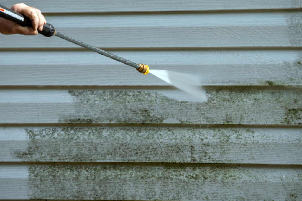 Pressure Washing siding